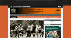 Desktop Screenshot of guildfordunited.co.uk